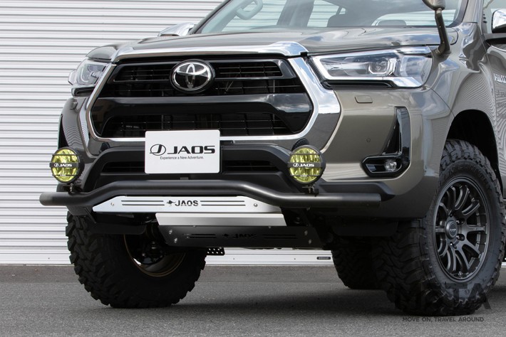 ハイラックス GR SPORT」JAOS フェンダーガーニッシュ type-X JAOS フェンダーガーニッシュ type-X 塗装品 マットブラック