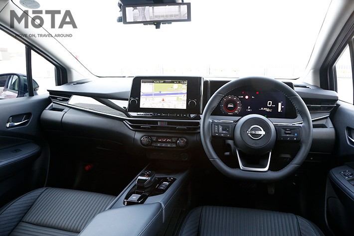 極めて先進的なイメージのインテリアデザイン