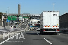 首都高速道路 湾岸線（旧・大井料金所付近・大井JCT）