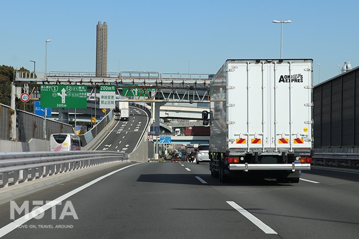 首都高速道路 湾岸線（旧・大井料金所付近・大井JCT）