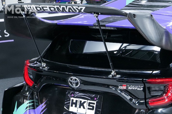 左ハンドル450馬力のgrヤリス Hks レーシングパフォーマー Gr Yarisの雄姿を写真と共にチェック 画像ギャラリー No 2 特集 Mota