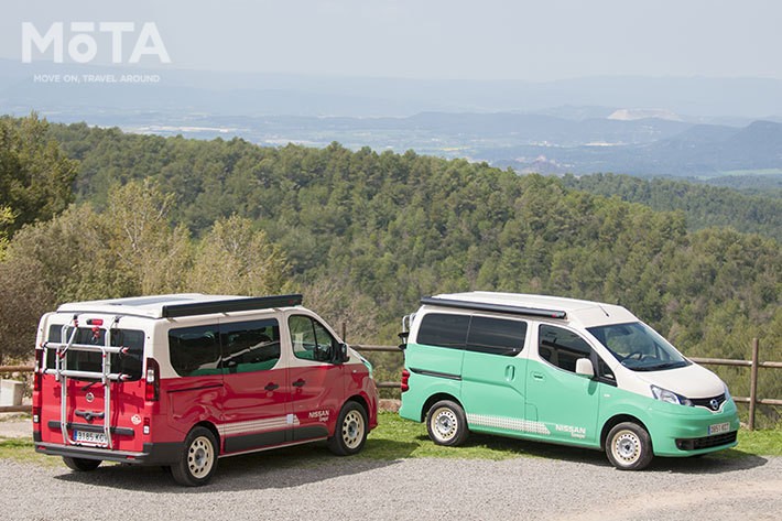 日産 NV200／NV300 キャンピングカー仕様（写真は欧州仕様車）