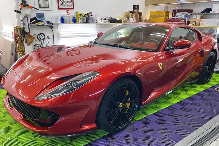 プロテクションフィルムを施工してもまったくその存在がわからない