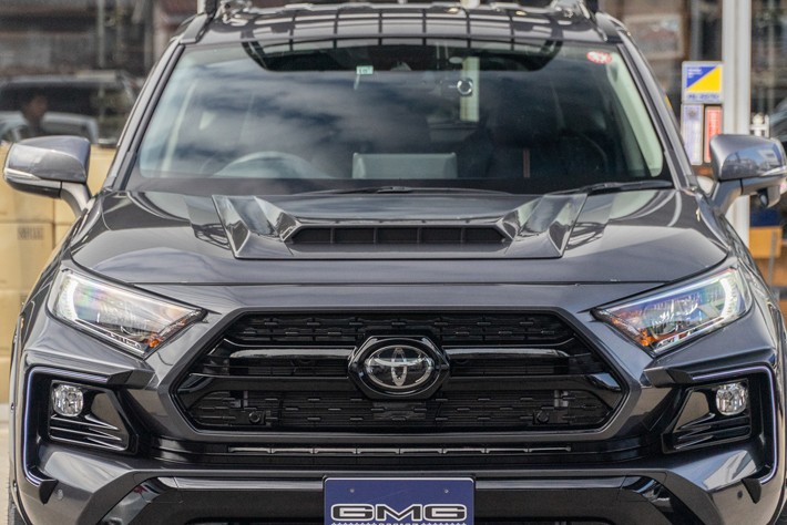 茄子紺 RAV4 TRD用 LEDフォグカバー GMG ダブルエイト