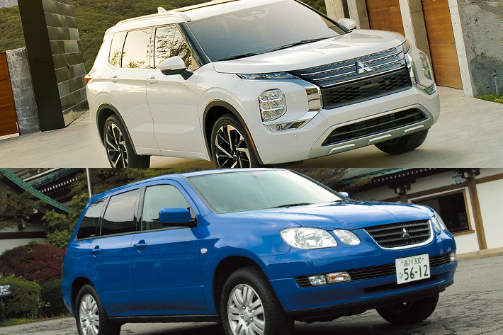 初代アウトランダーは日本だけ名前が違った 三菱 アウトランダーの知られざる歴史を振り返る 話題を先取り 新型車解説21 Mota