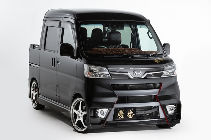軽バン 軽ワゴンをスタイリッシュに ドレスアップ 機能性を両立させるカスタムブランド 慶番 Kei Zone Vol 5 画像ギャラリー No 12 車のパーツ カー用品などオススメの車カスタム情報をご紹介 21年最新 自動車カスタム パーツ解説記事 レポート Mota