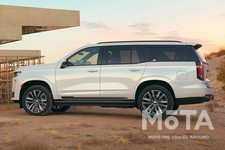 全長は先代モデルから187mm延長し、さらに迫力を増した。ホイールベース（前輪の中心軸から後輪の中心軸までの距離）も121mm延長されたことにより、走行安定性が増すと共に室内空間が広くなり、先代モデル以上のゆとりを持ったスペースになっている。