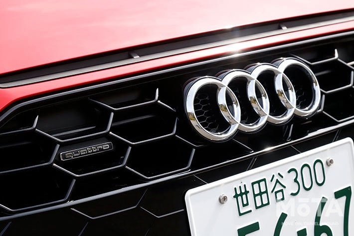 アウディ A4アバント 40 TDI クワトロ Sライン[ボディカラー：タンゴレッドメタリック（2021年1月7日発売／B9系・マイナーチェンジモデル）]