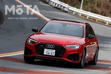 アウディ A4アバント 40 TDI クワトロ Sライン[ボディカラー：タンゴレッドメタリック（2021年1月7日発売／B9系・マイナーチェンジモデル）]