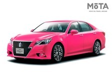 ピンクラこと「ReBORN PINK」は、インパクト抜群のボディカラー、新色のホワイトレザーを採用したインテリア、ピンクのステッチやさし色を用いた特別感ある室内空間が好評でした。