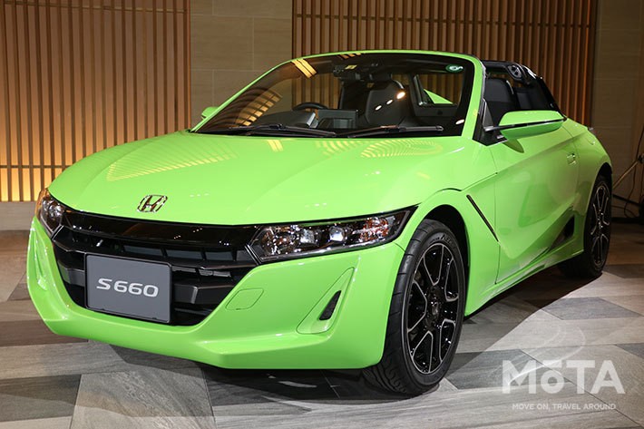 ホンダのサブスクでは軽やコンパクトカーなど実用車だけでなくS660も用意される
