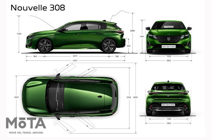 プジョー 新型308[3代目：2021年3月18日（フランス・PSA発表）]
