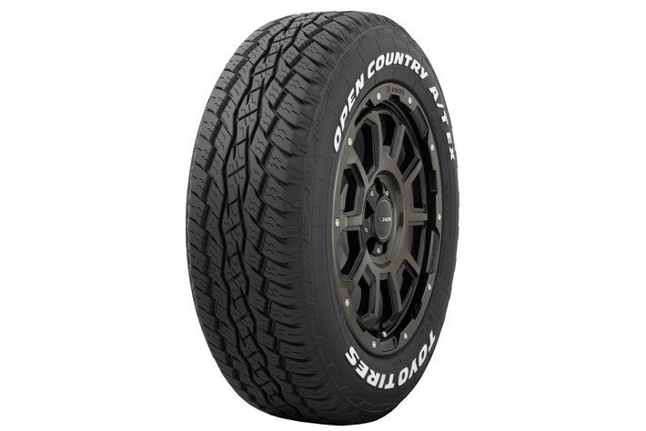 新素材新作 オンロードでスマートに走り抜けるタイヤ「OPEN COUNTRY A/T EX タイヤ・ホイール