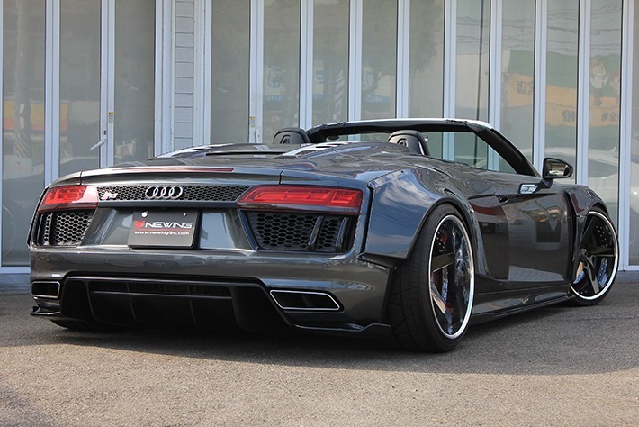 カスタムカー紹介 アウディ R8スパイダー ニューイング 車のパーツ カー用品などオススメの車カスタム情報をご紹介 Mota カスタムカー紹介 アウディ R8スパイダー ニューイング 車のパーツ カー用品などオススメの車カスタム情報をご紹介 Mota