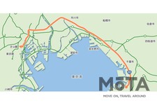 MOTA燃費レポート 主なテストルート[市街地・街乗り編]