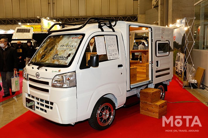 軽キャンピングカーに注目 手軽さ 安さで今アツい 軽トラベースの車中泊 キャンピングカー3選 話題を先取り 新型車解説21 Mota