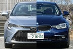 トヨタ カローラ[2019年登場・現行型] vs BMW 3シリーズ[F30型・先代モデル]