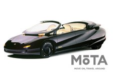 1991年の東京モーターショーで発表されたトヨタ アヴァロン