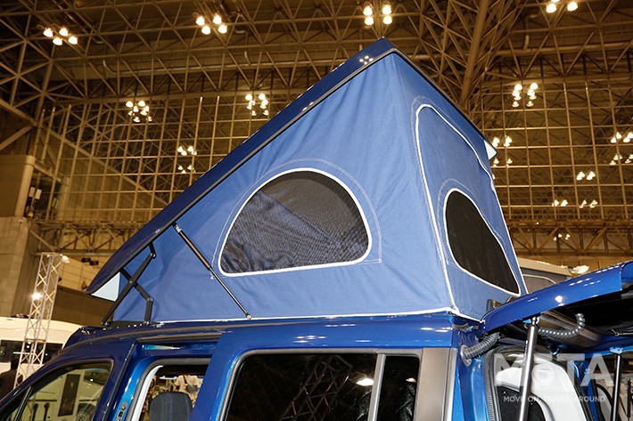 プジョー リフター キャンパー（車中泊仕様）「シェル」[ホワイトハウス]／ジャパンキャンピングカーショー2021[2021年4月2日（金）～4月4日（日）／幕張メッセ（千葉県千葉市）]