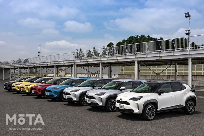 トヨタ ヤリスクロスは豊富なカラーバリエーションも魅力のひとつだ