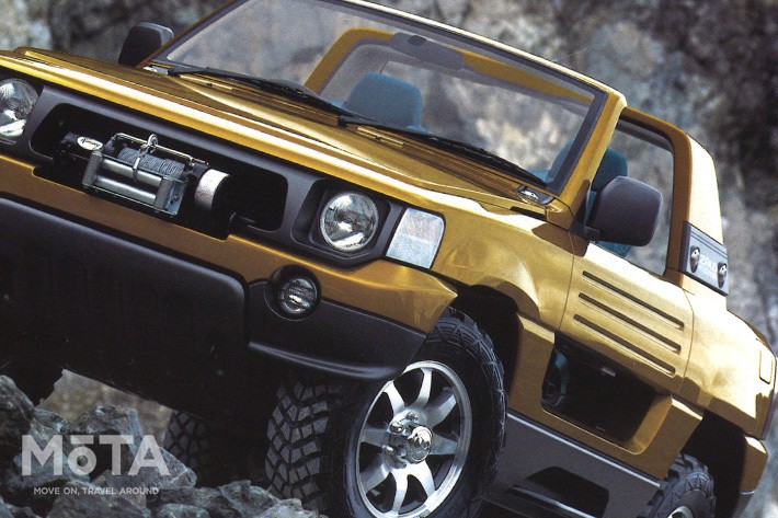 三菱 パジェロのオープンカー!? 三菱のコンセプトカーザウスは今ならバカ売れするデキだった