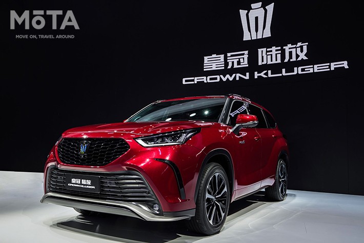 2021年に中国で発表され話題を呼んだ、クラウンの名を冠すSUV「クラウンクルーガー」（中国仕様車）