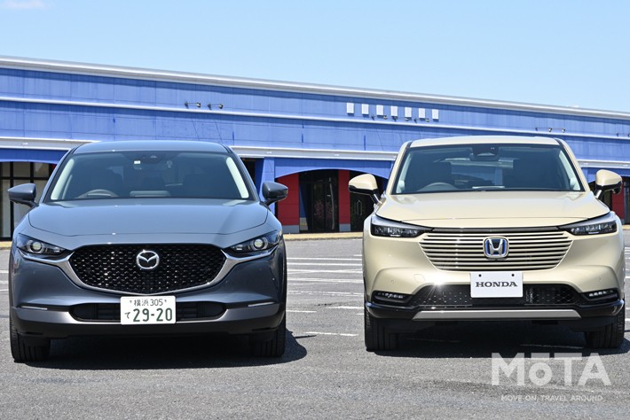 ホンダ  新型ヴェゼル＆マツダ CX-30