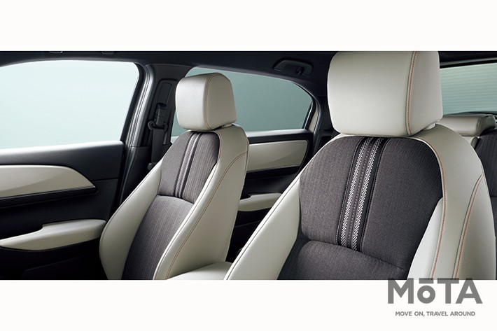 ホンダ 新型ヴェゼル e:HEV PLaY コンビシート（グレージュ）[2021年4月22日（木）発表／4月23日（金）発売]