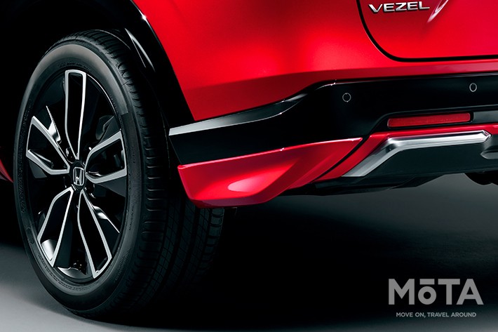 ホンダ 新型ヴェゼル 純正アクセサリー装着車／「Urban Style（アーバンスタイル）」リアロアースカート [ホンダアクセス／2021年4月22日（木）発表]