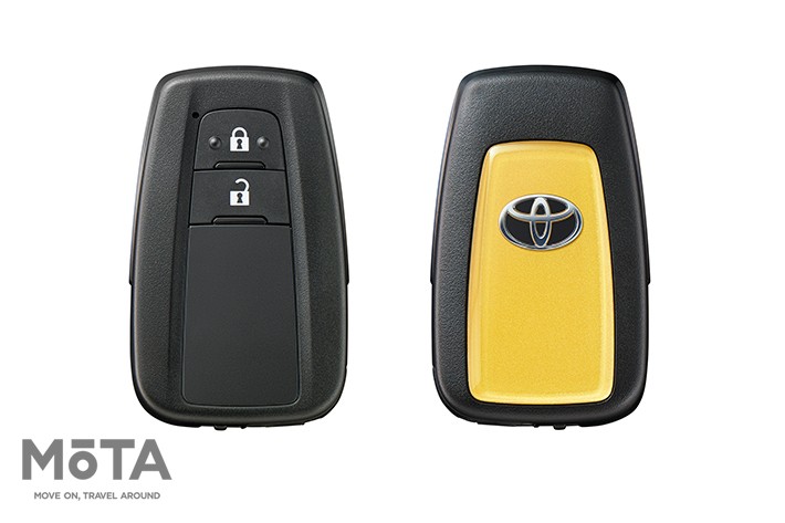 トヨタ 新型プリウス　プラスサポート用スマートキー