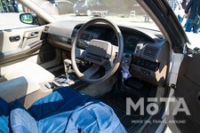 女優・伊藤かずえさんの愛車「日産 シーマ」（FPY31型・初代）がレストアのため入庫[2021年4月26日（月）／オーテックジャパン（神奈川県茅ケ崎市）]