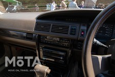 女優・伊藤かずえさんの愛車「日産 シーマ」（FPY31型・初代）がレストアのため入庫[2021年4月26日（月）／オーテックジャパン（神奈川県茅ケ崎市）]