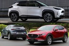 トヨタ ヤリスクロス ハイブリッド／マツダ CX-30 ディーゼル