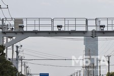 Nシステム（自動車ナンバー自動読取システム）　設置例