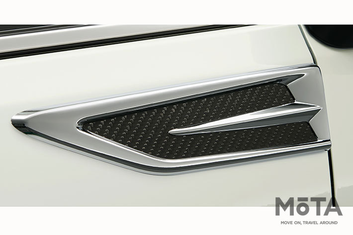 「クールシャインキットプレミアム/フェンダーガーニッシュ(メッキ・カーボン)」/単品価格:4万7300円