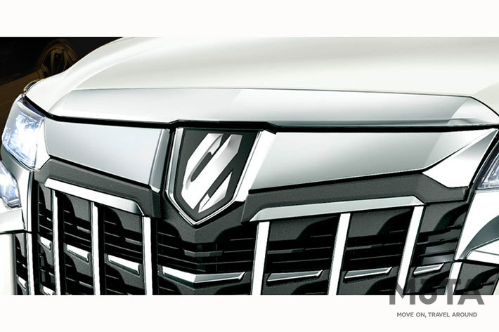 「アドバンスドフェイススタイル/フロントグリルカバー(エアロボディ用)」/単品価格:5万5000円