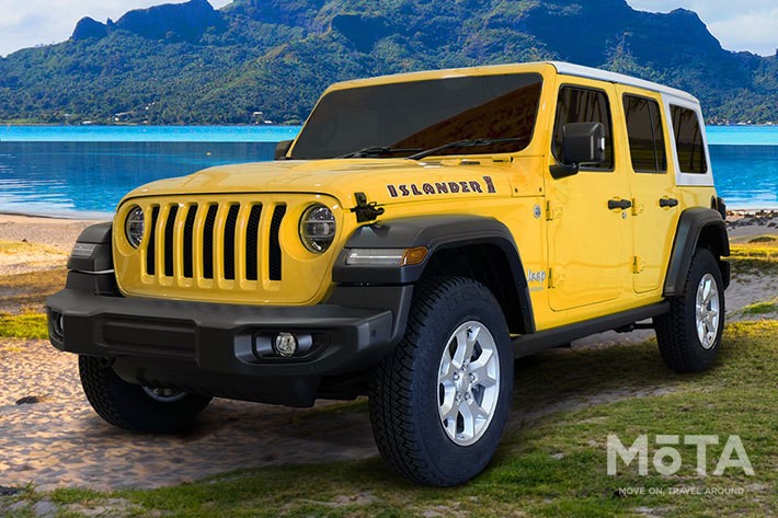 ジープラングラー 限定車「Jeep Wrangler Unlimited Islander（ジープ ラングラー アンリミテッド アイランダー）」[200台限定／2021年5月13日（木）発表・5月22日（土）発売]