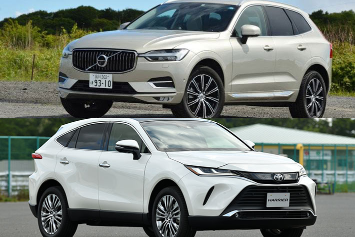 これは迷う 新車のsuv トヨタ ハリアー 購入予算400万円台なら3年落ちの高級外車 ボルボ Xc60 も狙える 徹底比較 人気新型車 比較22年 Mota