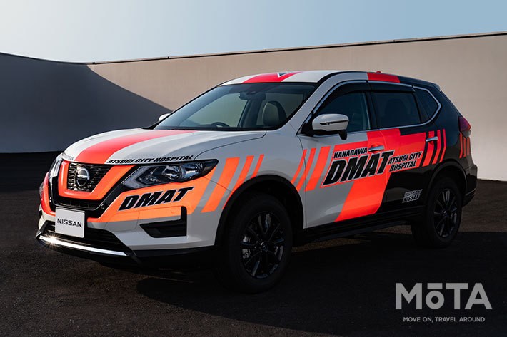 日産 エクストレイル「DMAT」（災害派遣医療チーム）移動用車両[神奈川県厚木市立病院／2021年3月24日発表]