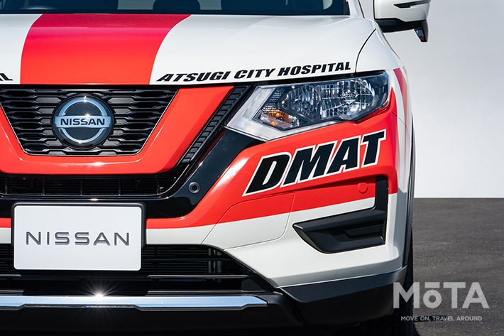 日産 エクストレイル「DMAT」（災害派遣医療チーム）移動用車両[神奈川県厚木市立病院／2021年3月24日発表]