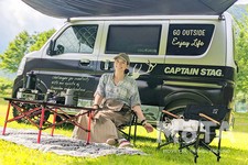 【アウトドア女子】芳美 リンさんがレンタルしたリトルペア キャプテンスタッグ仕様