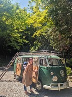 【アウトドア女子】芳美 リンさんがレンタルしたワーゲンバス