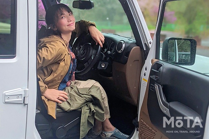 【アウトドア女子】芳美 リンさんがレンタルしたジープ ラングラー