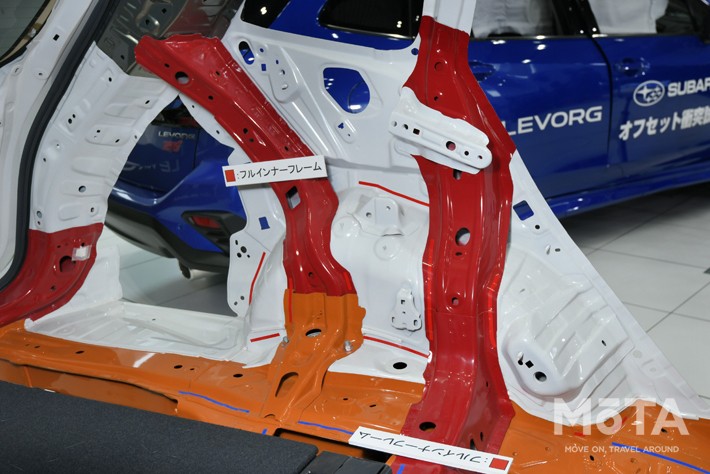 スバル 新型レヴォーグ フルインナーフレーム
