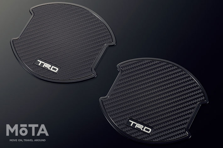 ドアハンドルプロテクター／トヨタ 新型アルファード用 TRD カスタマイズパーツ[TRD（Toyota Racing Development）]