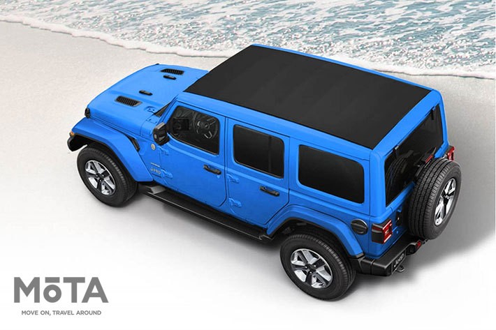 ジープ ラングラー 限定車「Unlimited Sahara Sky One-Touch Power Top（アンリミテッド・サハラ・スカイワンタッチパワートップ）」[2021年6月5日発売・限定300台]