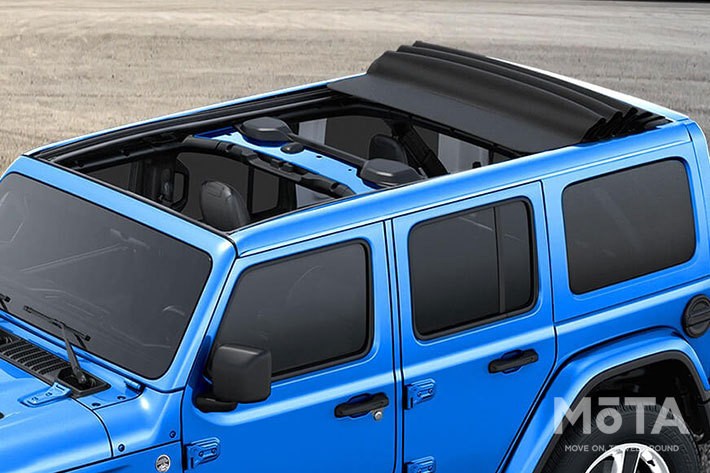 ジープ ラングラー 限定車「Unlimited Sahara Sky One-Touch Power Top（アンリミテッド・サハラ・スカイワンタッチパワートップ）」[2021年6月5日発売・限定300台]