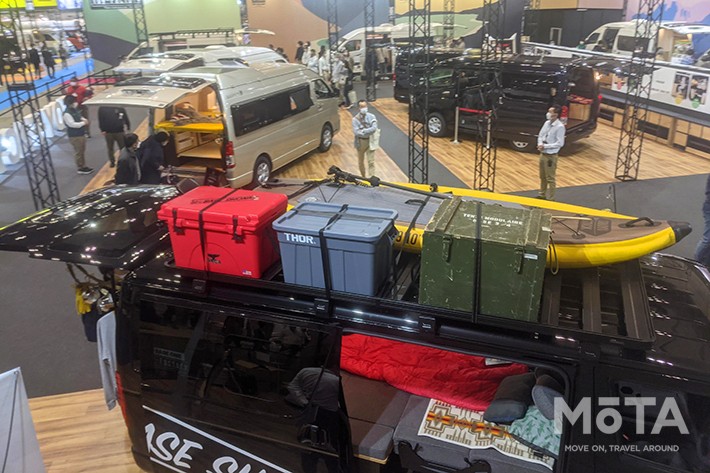 ジャパンキャンピングカーショーで情報収集