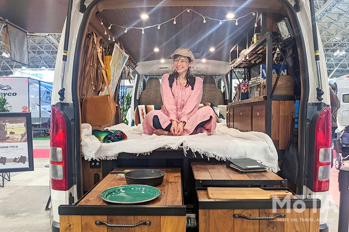 ジャパンキャンピングカーショーで情報収集