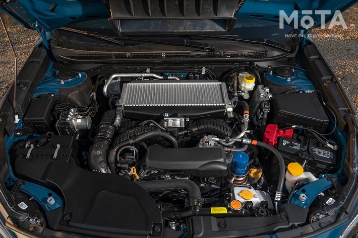 日本にはない水平対向4気筒 2.4リッターターボエンジン（北米仕様車）